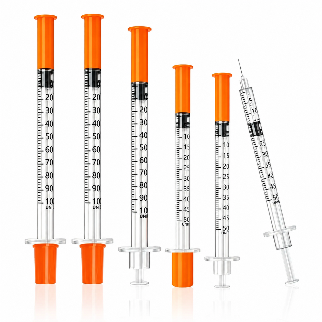 Insulin syringes 0.5ml and 1ml – Pureform Labs